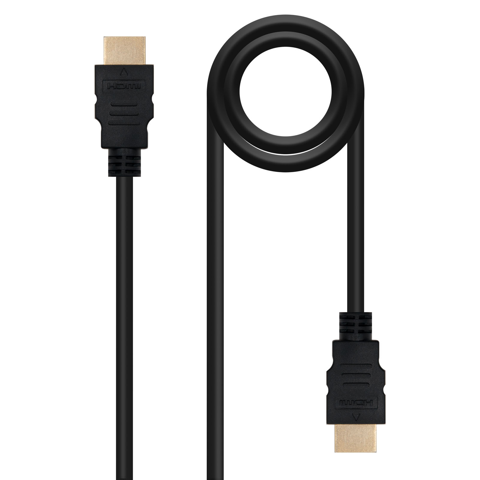 Câble Nanocable HDMI v1.3 Mâle vers HDMI v1.3 Mâle 1.80m - Couleur Noir