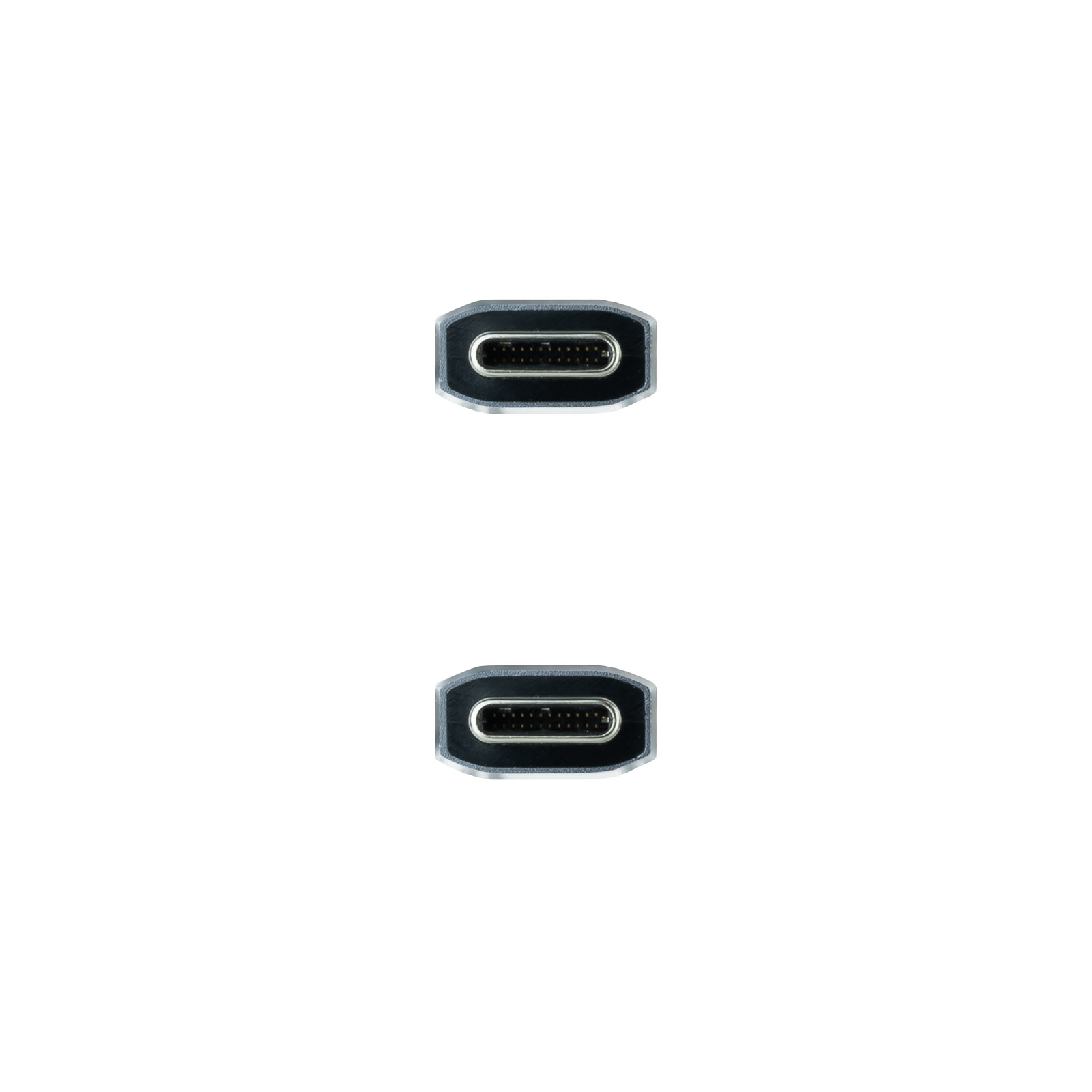 Câble Nanocable USB 3.1 Gen2 5A USB-C/M-USB-C/M 1.5m - Couleur Noir