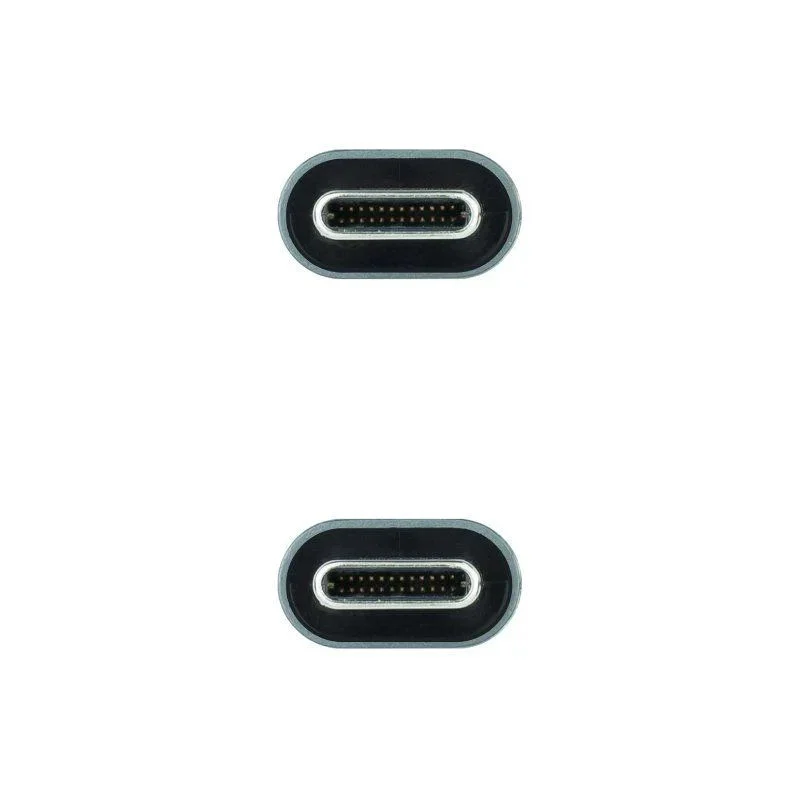 Câble Nanocable USB 3.2 Gen2x2 100W 4K/60Hz USB-C M/M - Longueur 3m - Couleur Noir