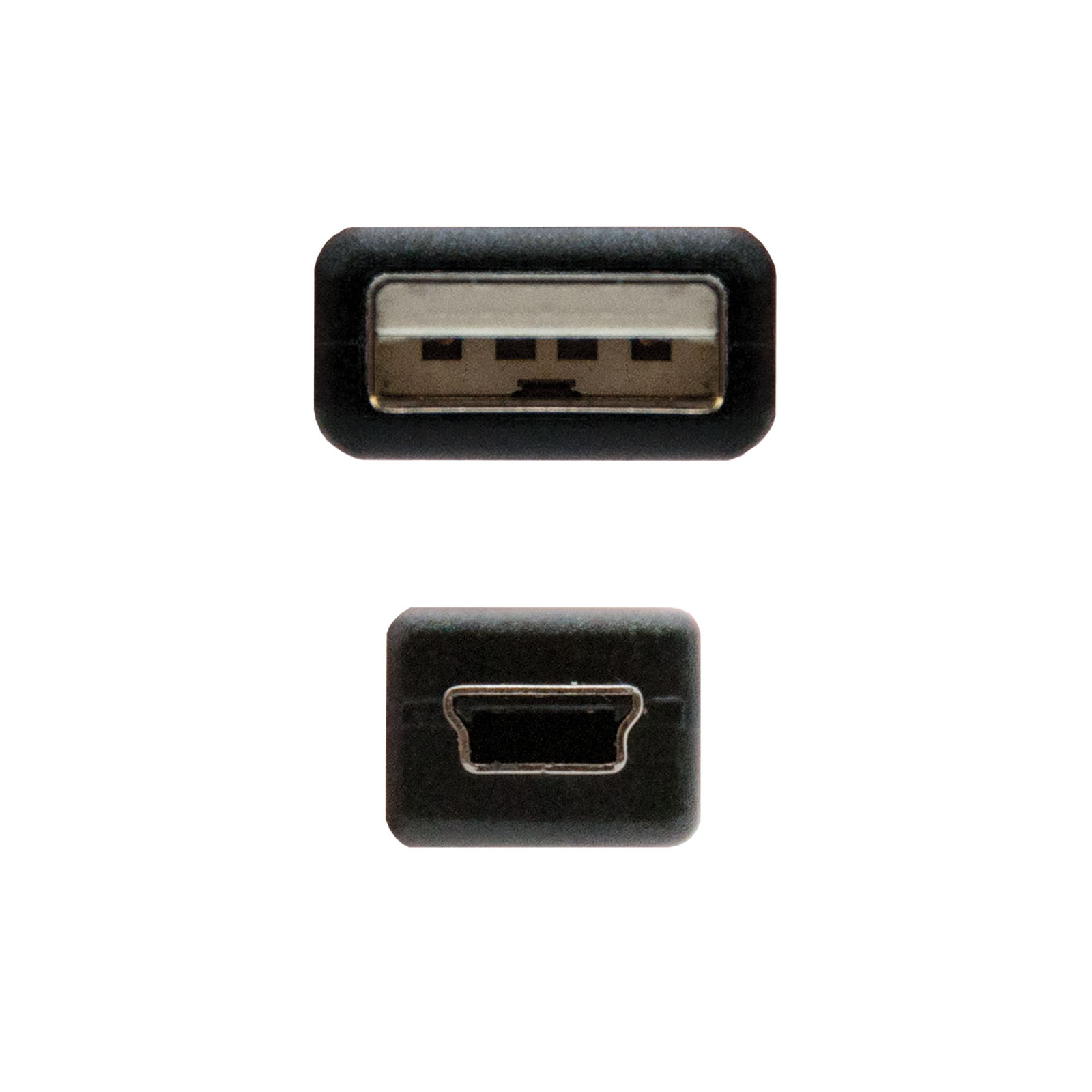Câble Nanocable USB-A 2.0 Mâle vers Mini-USB Mâle 1.8m