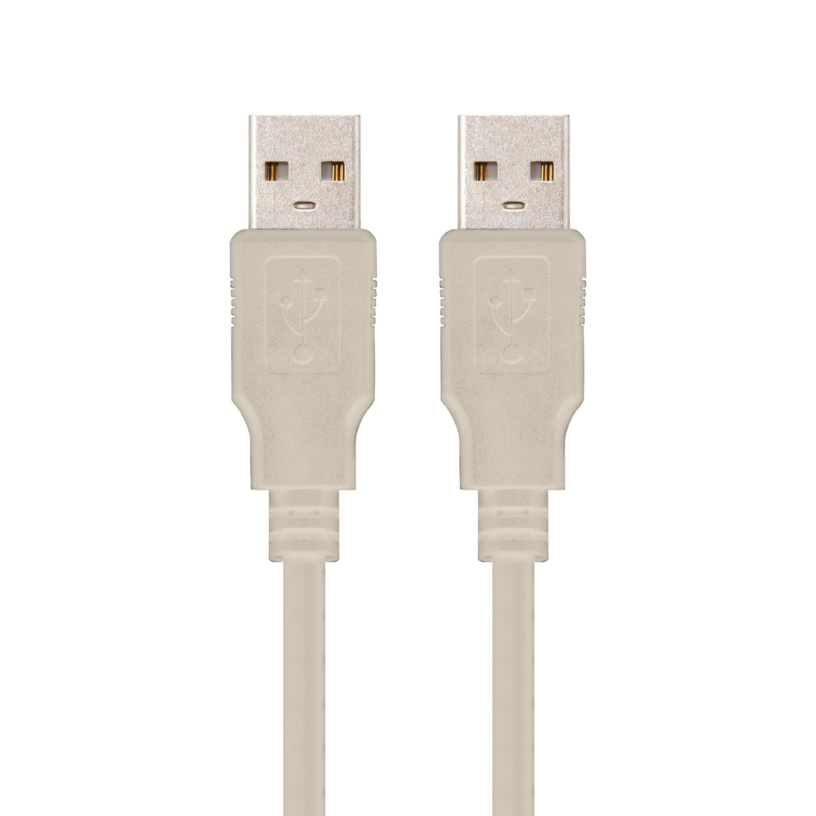 Câble Nanocable USB-A 2.0 Mâle vers USB-A Mâle 1m