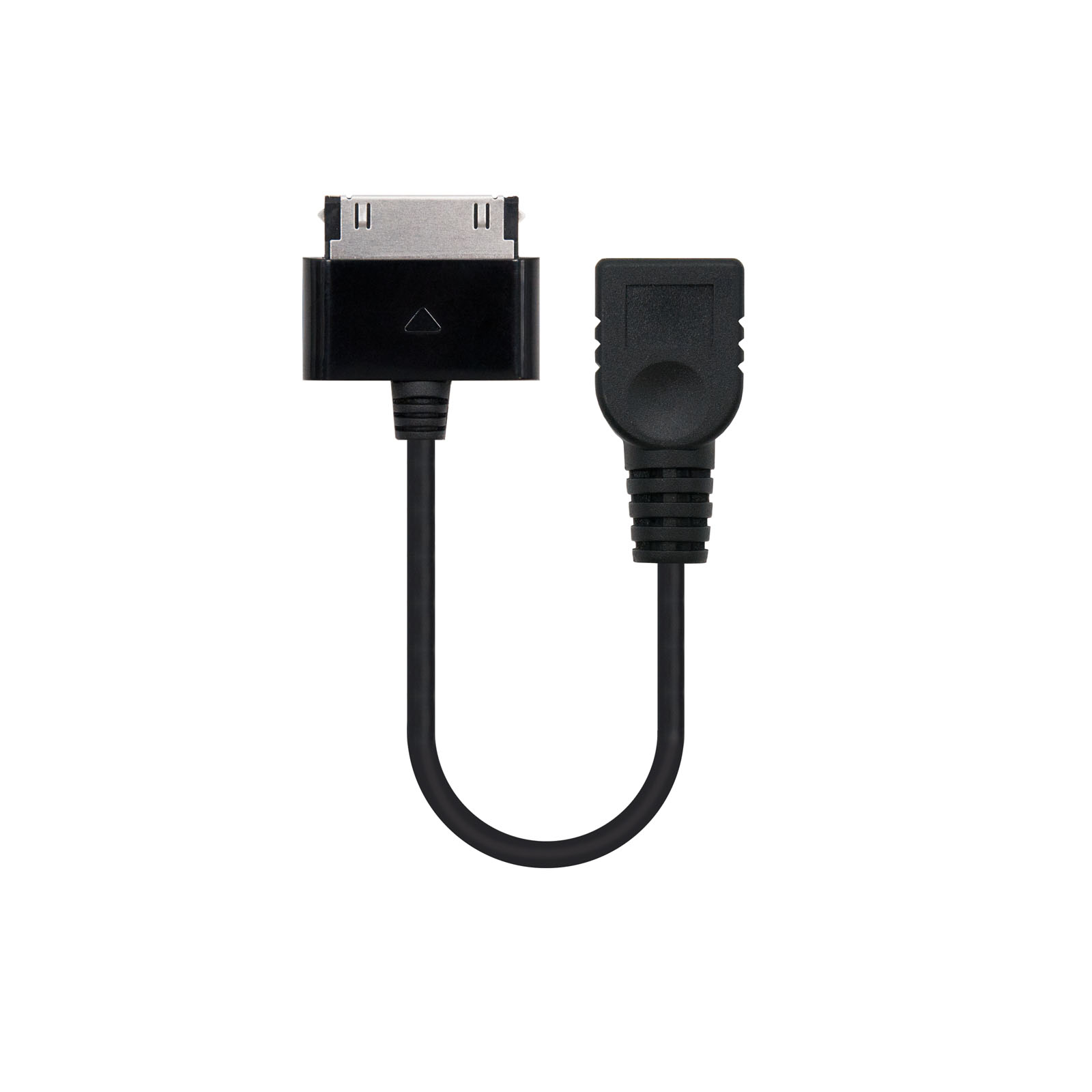 Câble USB-A 2.0 OTG Femelle vers Samsung 30P Mâle 15cm - Couleur Noir