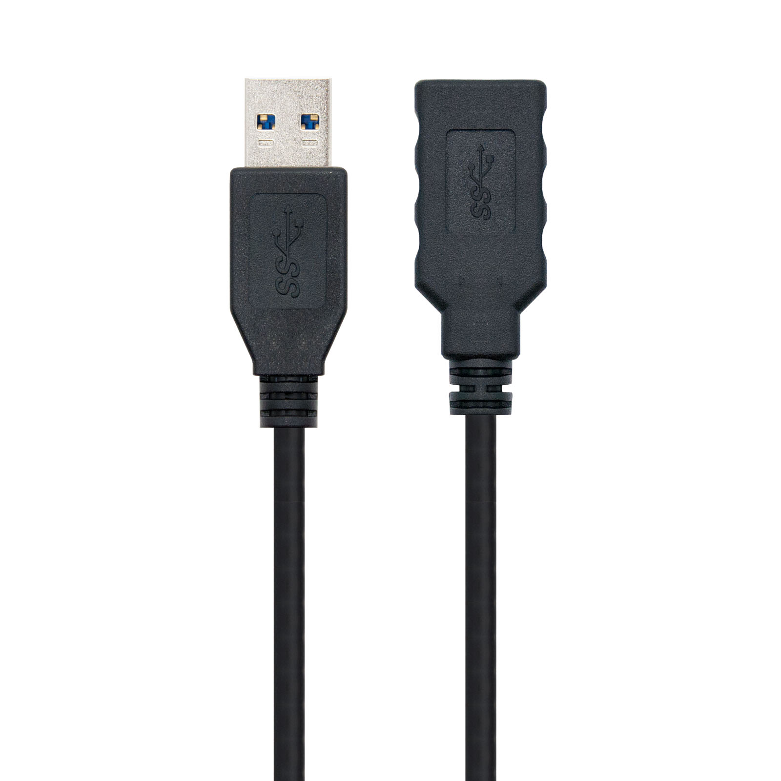 Câble Nanocable USB-A 3.0 Mâle vers USB-A Femelle 1m