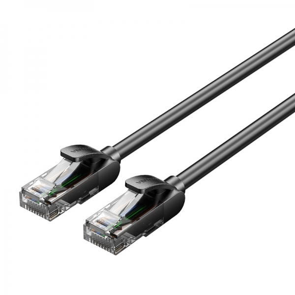 Câble réseau patch Vention UTP Cat5e - 8 m - Couleur noire