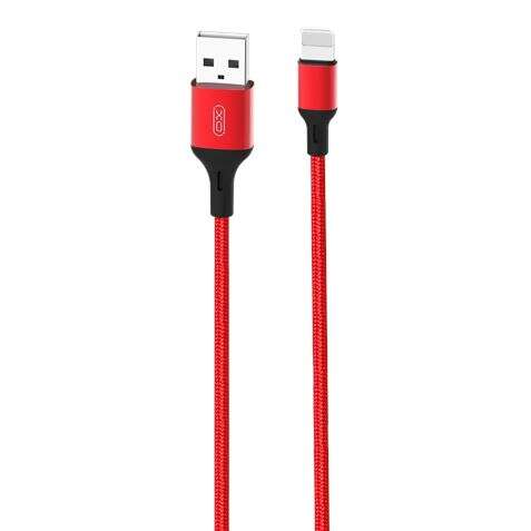 Câble USB XO Cable NB143 - Lightning - 2,4 A - 2 m - Couleur rouge