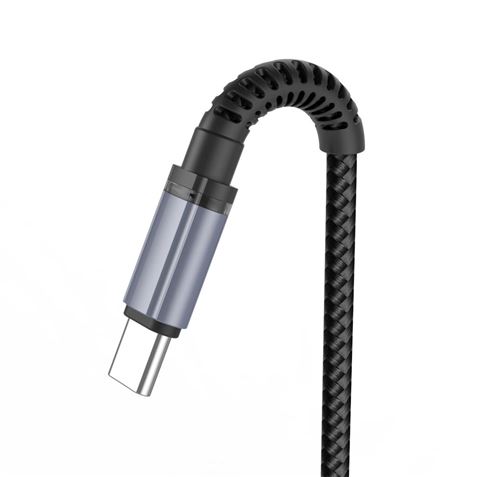 Câble XO NB215 Light Charge Rapide 2A Type C vers USB - 1m - Couleur Noir