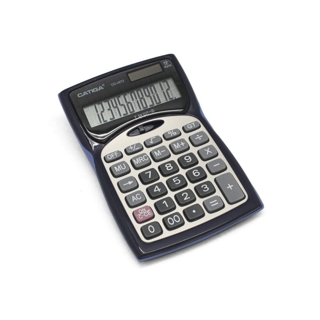 Calculatrice de bureau Bismark - Écran LCD à 12 chiffres