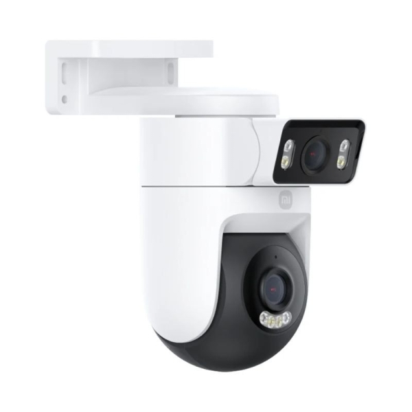 Caméra d'extérieur Xiaomi CW500 Caméra de surveillance double 2,5K WiFi - Vue horizontale complète à 360º - Détection humaine - Vision nocturne intelligente - IP66 - Audio bidirectionnel - Avertissement acoustique et visuel