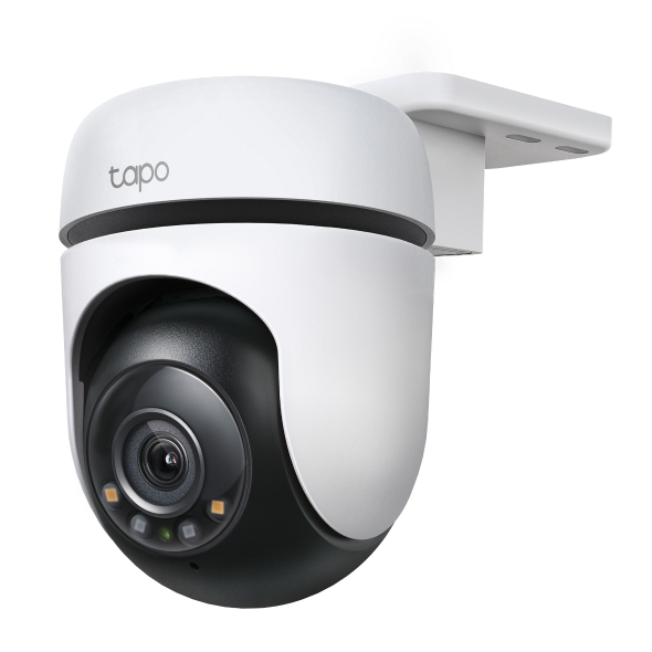 Caméra de sécurité intelligente TP-Link Tapo C510W 2K WiFi - Convient pour l'extérieur - Vision panoramique 360º - Vision nocturne couleur - Détection multiple - Alarme lumineuse et sonore personnalisable