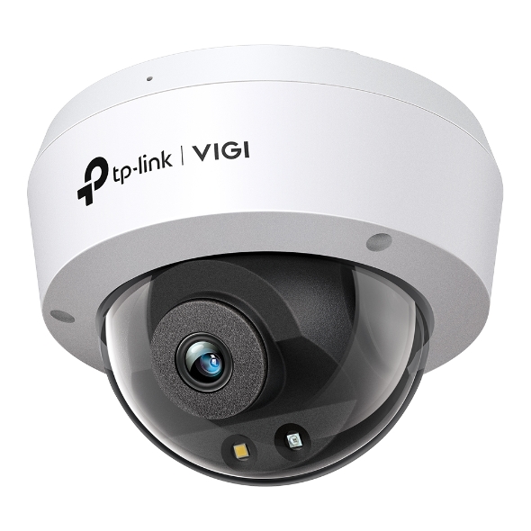 Caméra de sécurité IP TP-Link VIGI C240 4 mm 4MP couleur - Vidéo H.265+ - Détection intelligente - Technologies Smart IR, WDR, 3D DNR et vision nocturne - PoE et alimentation 12V DC - Résistance IK10 et IP67
