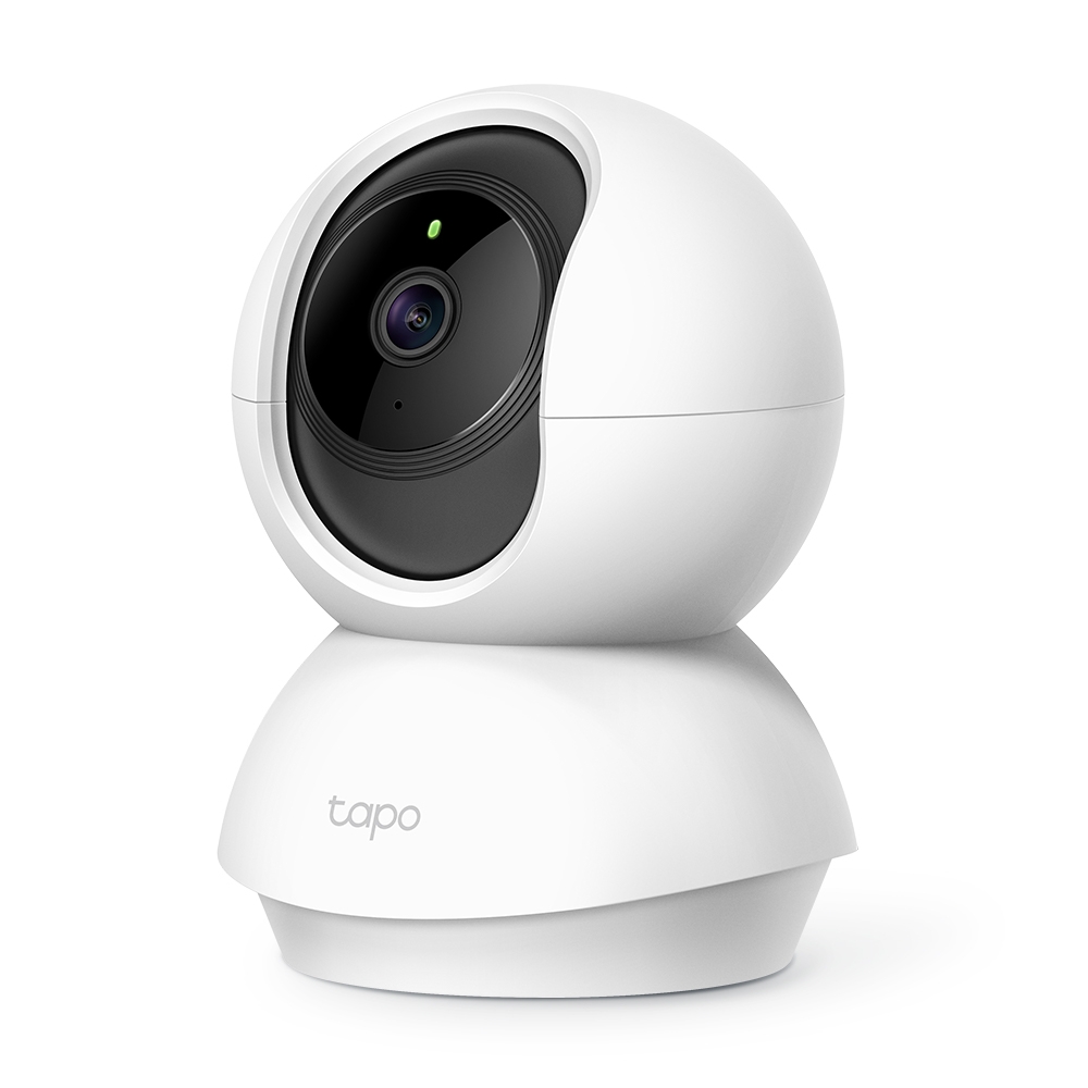 Caméra de sécurité IP WiFi TP-Link FullHD 1080p - Vision nocturne - Détection de mouvement - Vision panoramique 360º - Commande vocale