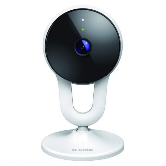 Caméra de vidéosurveillance intérieure D-Link Full HD 1080p WiFi - Microphone et haut-parleur intégrés - Vision nocturne - Angle de vision diagonal de 120° - Détection de mouvement