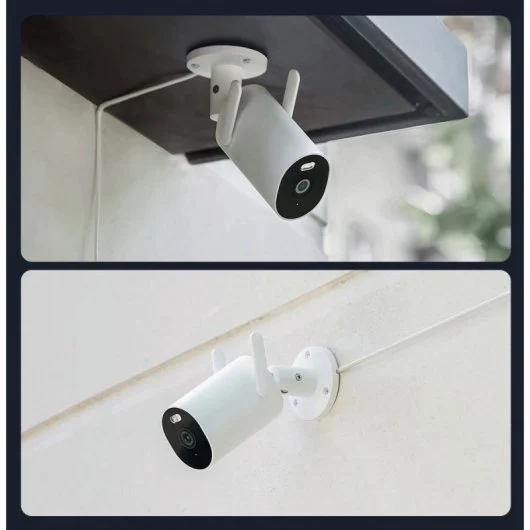 Caméra extérieure Xiaomi AW300 Caméra de surveillance WiFi 2K - Surveillance extérieure - Vision nocturne - Angle de vision 101,7º - AI pour la détection de personnes