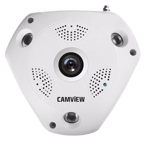 Caméra IP panoramique Camview 360º 5mp - WIFI - SD - ONVIF