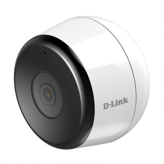 Caméra IP Wi-Fi Full HD 1080p D-Link - Microphone et haut-parleur intégrés - Vision nocturne - Angle de vision de 135° - Détection de mouvement - Intérieur et extérieur