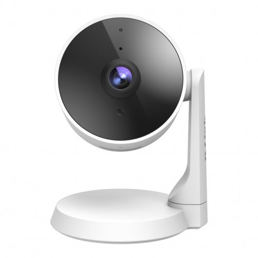 Caméra IP WiFi D-Link Full HD 1080p - Microphone et haut-parleur intégrés - Vision nocturne - Angle de vision de 151° - Détection de mouvement - Intérieur