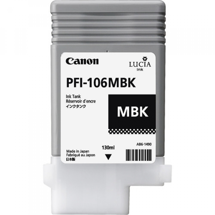 Canon cartouche encre PFI-106MBK (130 ml) noir mat