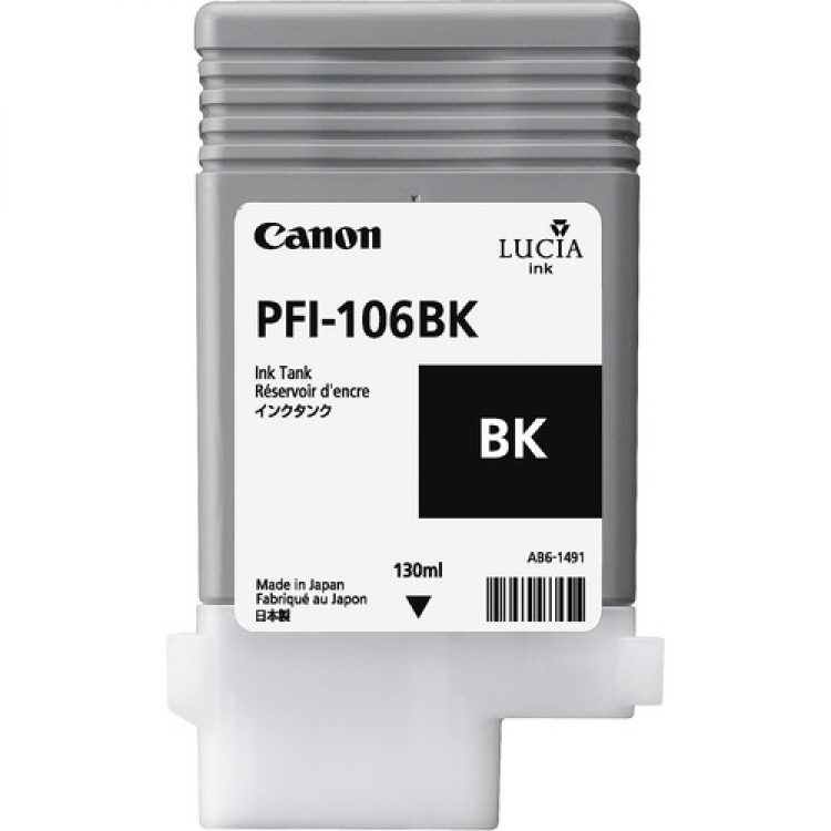 Canon cartouche encre PFI-106BK (130 ml) noir