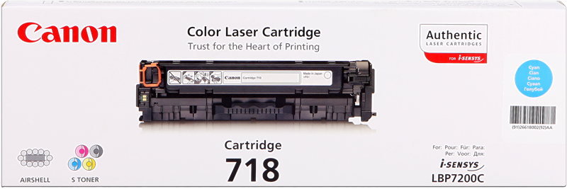 Canon Toner cyan 718 C (2661B002)