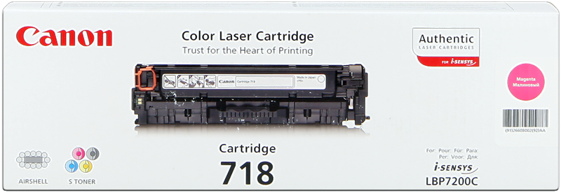 Canon Toner magenta 718 M (2660B002)