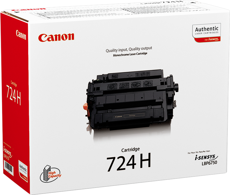 Canon toner 724H XL noir