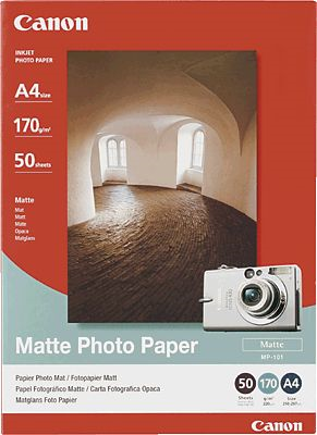 Canon Papier photo Matte Photo Paper MP-101 A4 - 50 feuilles