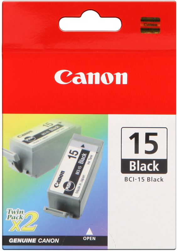 Canon cartouche encre BCI-15bk (8190A002) noir