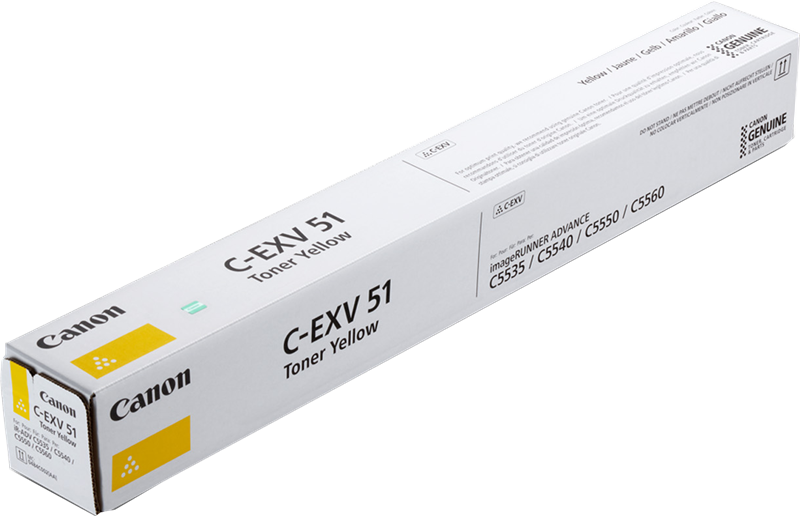 Canon Toner jaune C-EXV51y (0484C002)