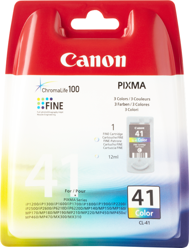 Canon cartouche encre CL-41 couleur