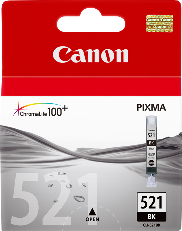 Canon cartouche encre CLI-521BK noir