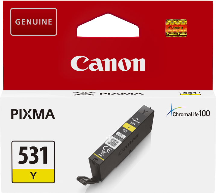 Canon cartouche CLI-531y Jaune (6121C001)
