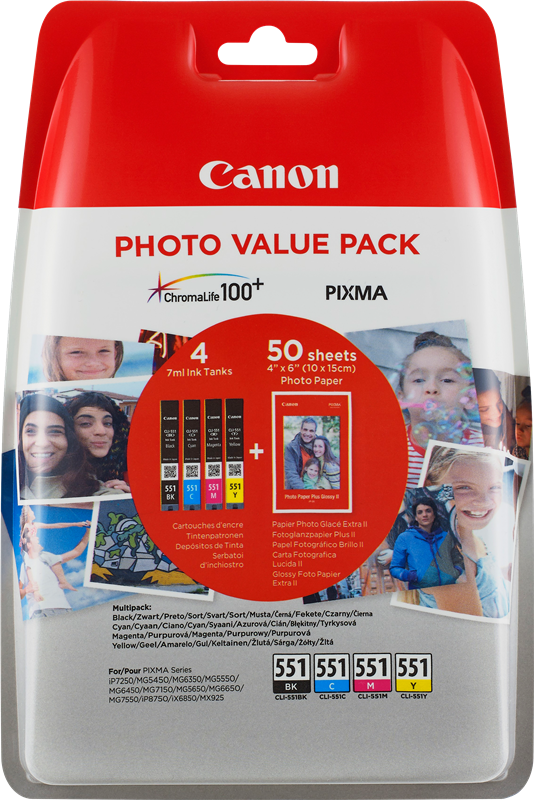 Canon MultiPack CLI-551 Photo