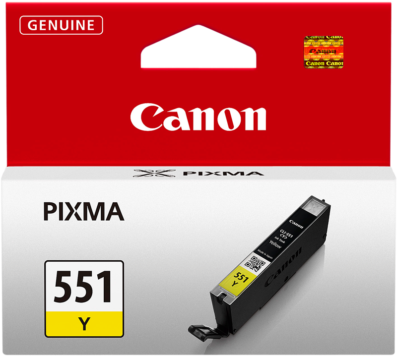 Canon cartouche encre CLI-551Y jaune