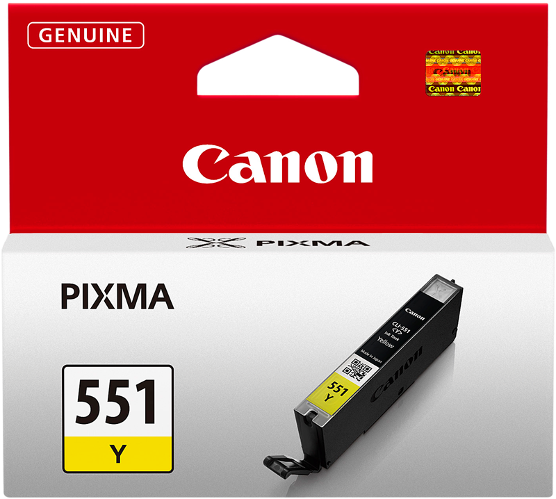 Canon cartouche encre CLI-551Y jaune