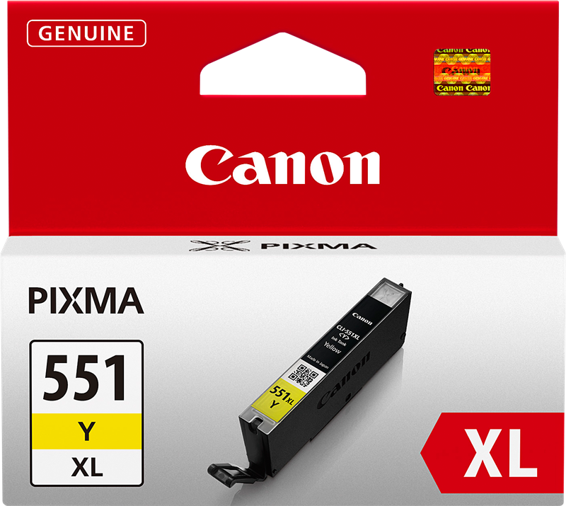 Canon cartouche encre CLI-551XL jaune