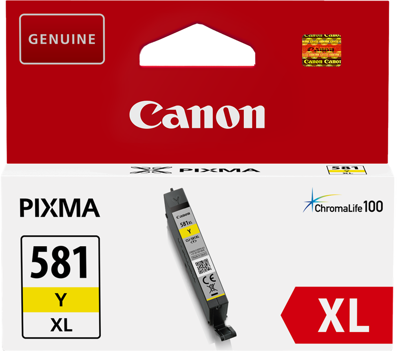 Canon cartouche encre CLI-581Y XL jaune