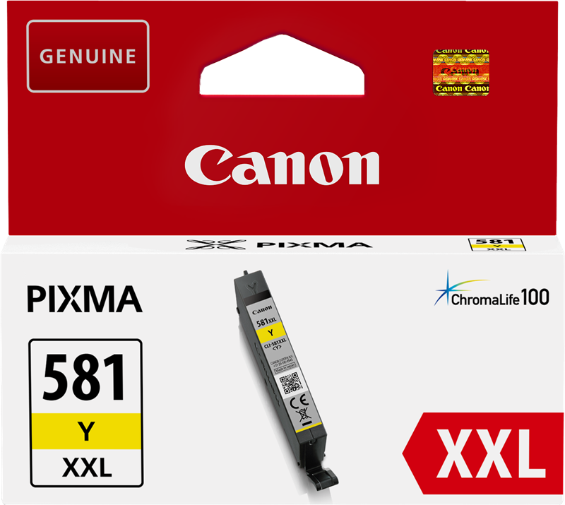 Canon cartouche encre CLI-581XXL jaune