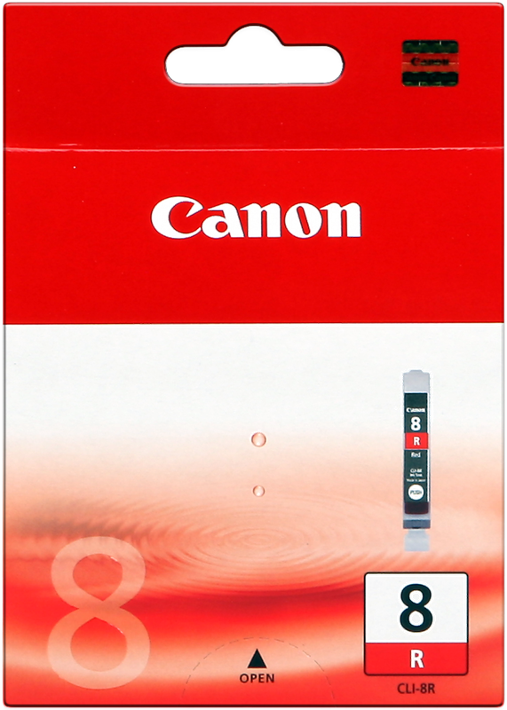 Canon cartouche encre CLI-8R rouge