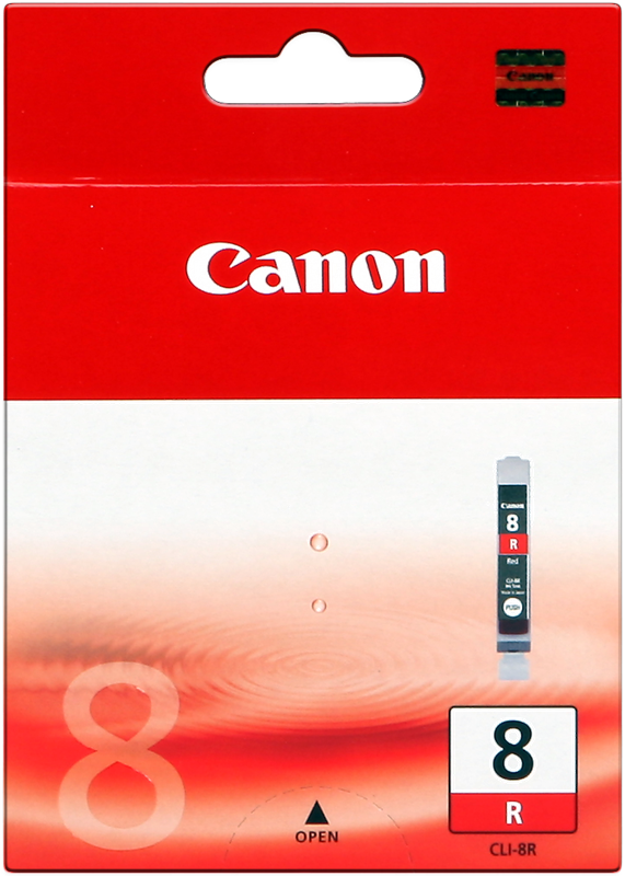 Canon cartouche encre CLI-8R rouge