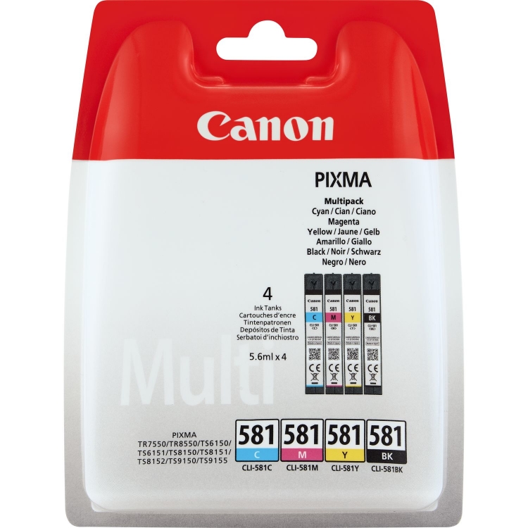 Canon MultiPack CLI-581 4 cartouches