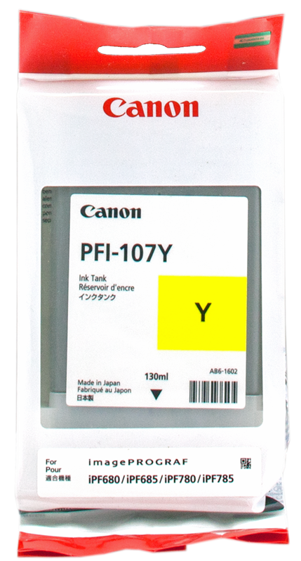 Canon Cartouche encre PFI-107y (6708B001) jaune