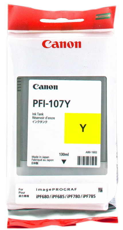 Canon Cartouche encre PFI-107y (6708B001) jaune