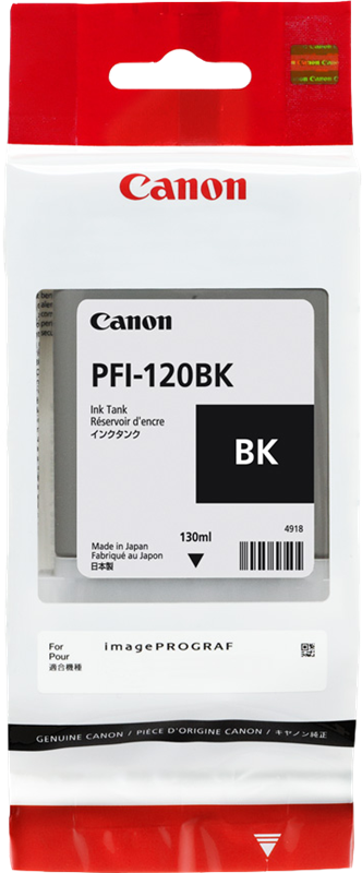 Canon Cartouche encre PFI-120bk (2885C001) Noir