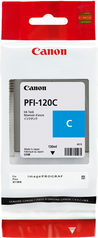 Canon Cartouche encre PFI-120c (2886C001) Cyan