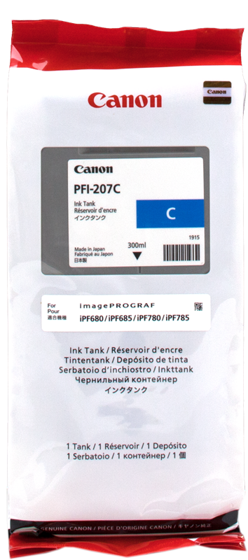 Canon Cartouche encre PFI-207c (8790B001) cyan