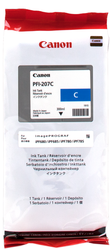 Canon Cartouche encre PFI-207c (8790B001) cyan