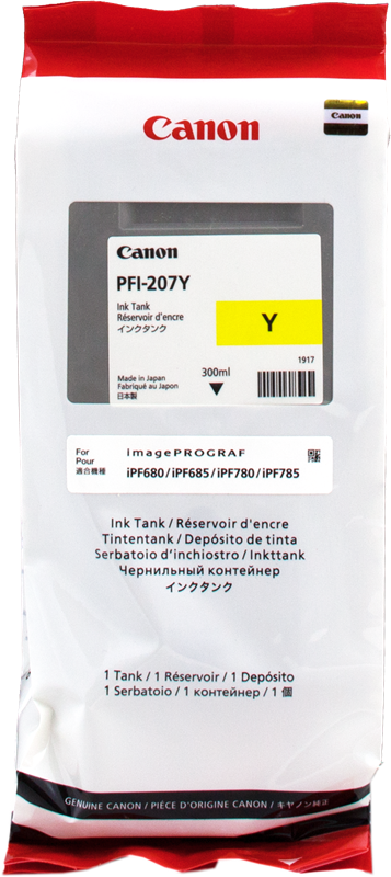 Canon Cartouche encre PFI-207y (8792B001) jaune