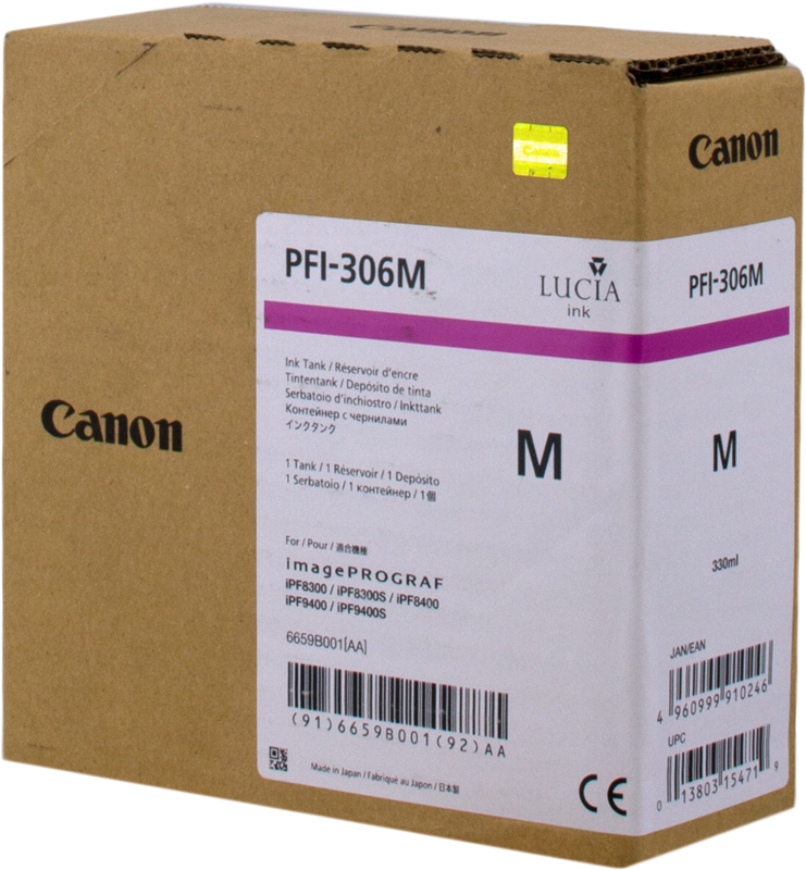 Canon Cartouche encre PFI-306m magenta