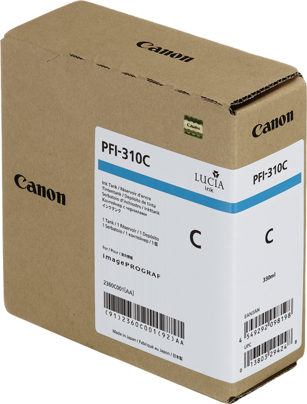 Canon Cartouche encre PFI-310c (2360C001) Cyan