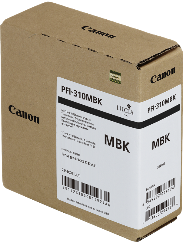 Canon Cartouche encre PFI-310mbk (2358C001) noir mat